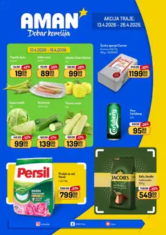 Aman katalog - pregled Aman kataloga - važi od 13.04.2026