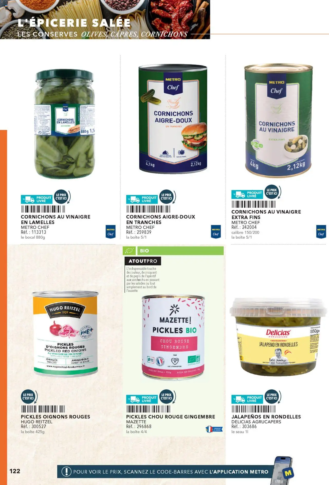 | Page: 122 | Produits: Chou rouge, Gingembre, Vinaigre, Oignons