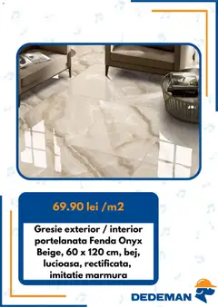 Ofertele Dedeman valabile de la 01.02.2026 | Pagină: 3 | Produse: Gresie