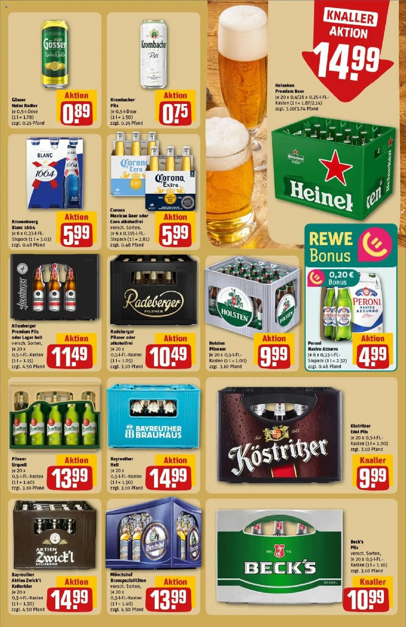 Rewe prospekt Wernigerode	 – gültig ab 26.10.2025 | Seite: 23 | Produkte: Pils, Radler, Pilsner urquell, Radeberger pilsner