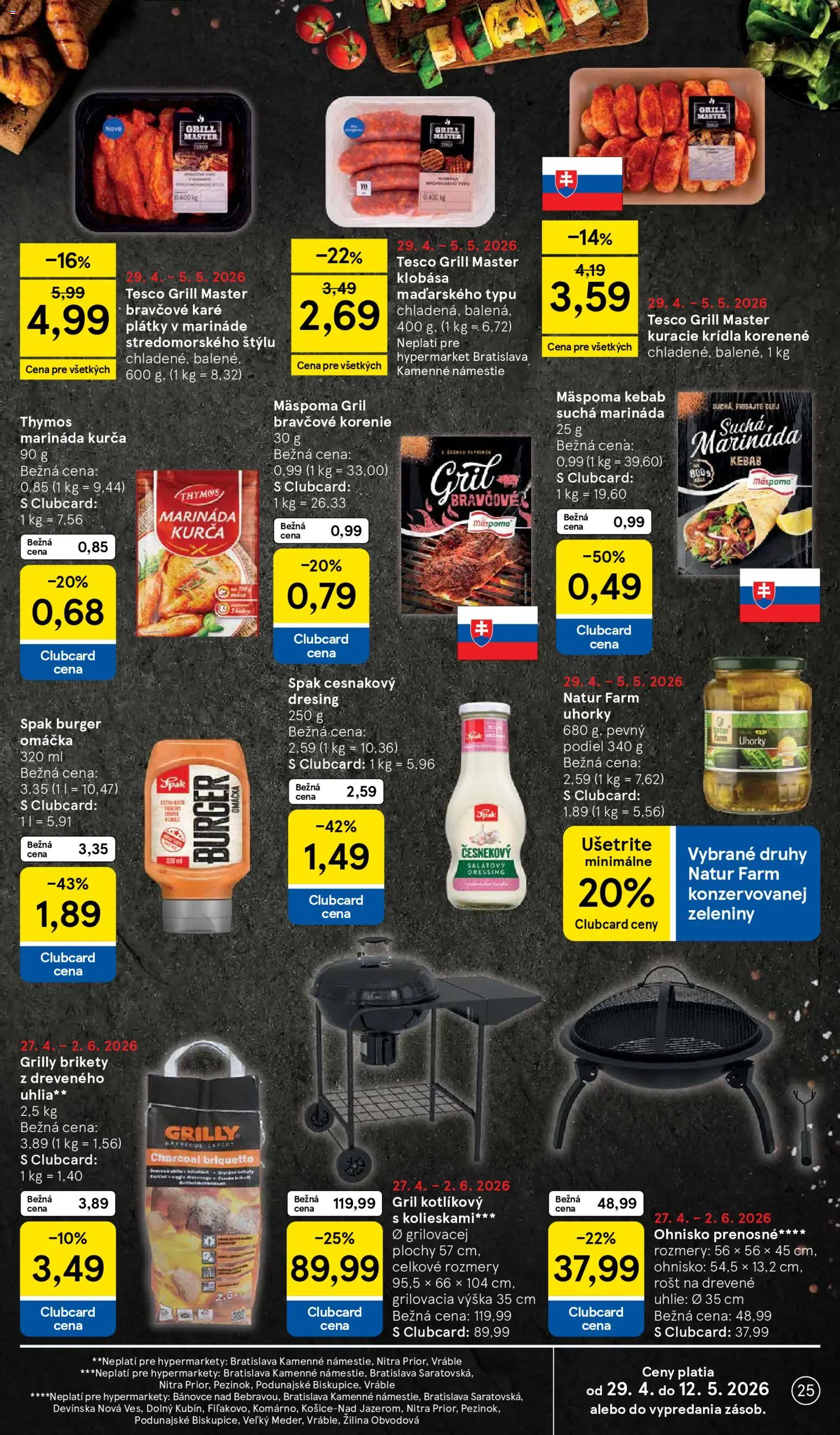Tesco Hypermarket - leták od 29.04.2026 » Pozrite si limitované zľavy a ušetrite ešte dnes! | Slovensko