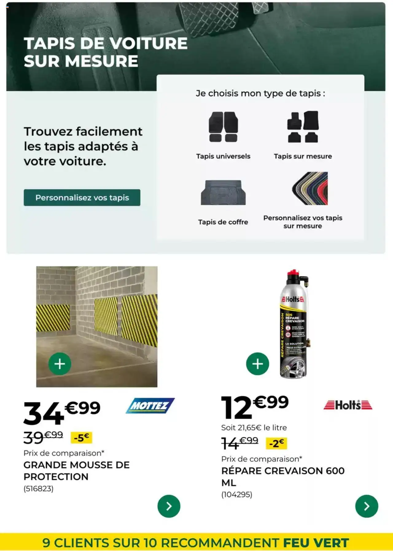  | Page: 10 | Produits: Mousse, Tapis