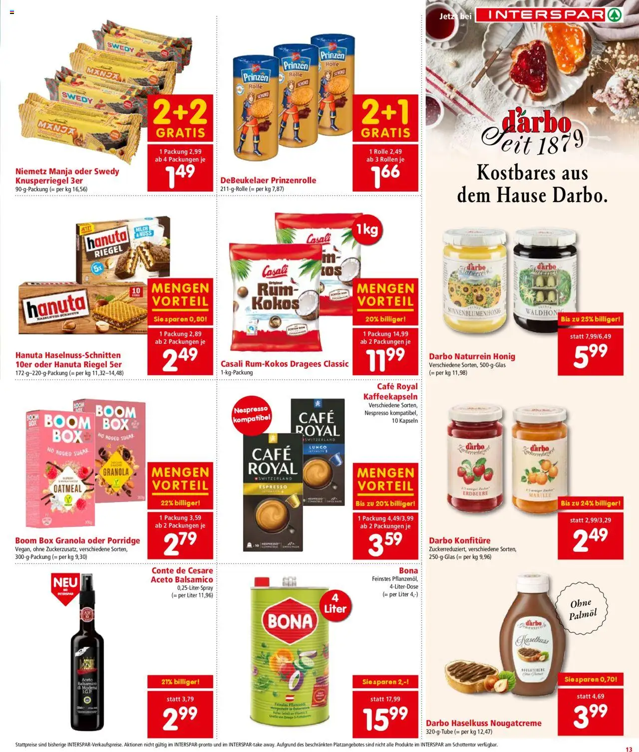 Interspar Flugblatt - Salzburg gültig ab 14.08.2025 | Seite: 13 | Produkte: Box