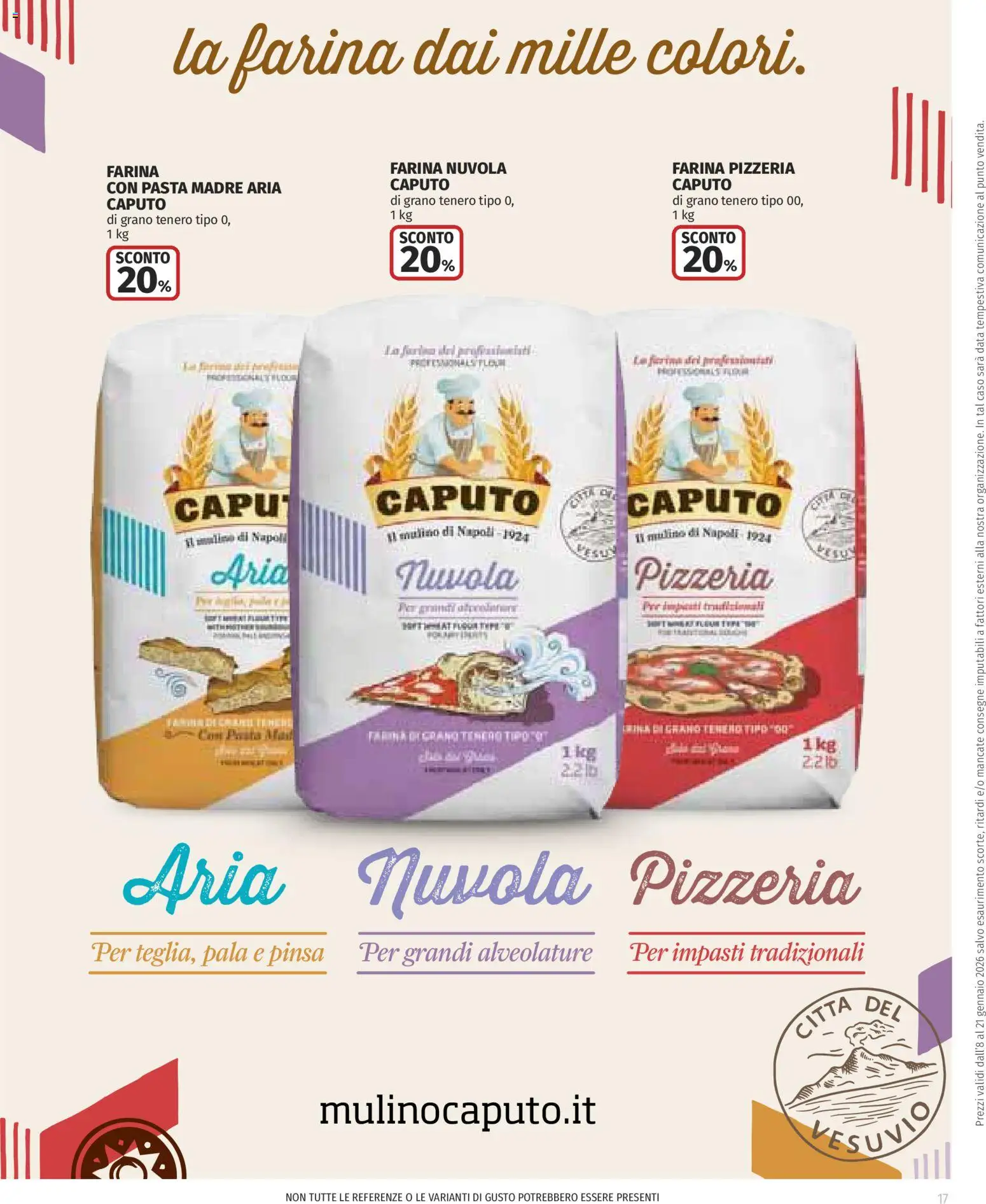 Volantino COOP del 08.01.2026 | Pagina: 17 | Prodotti: Farina, Pasta, Data