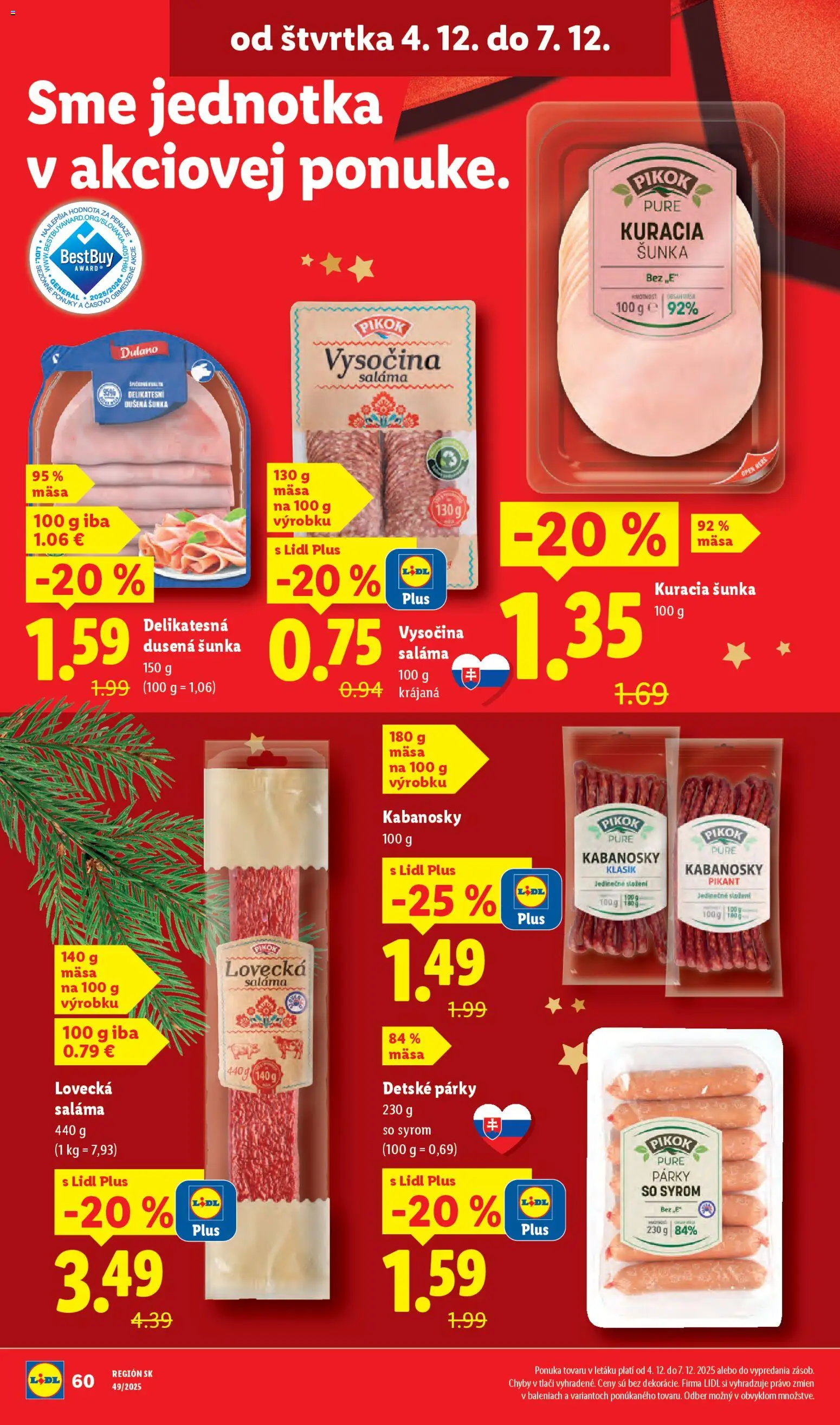 Nové Lidl akcie – leták je platný od 01.12.2025 | Strana: 72