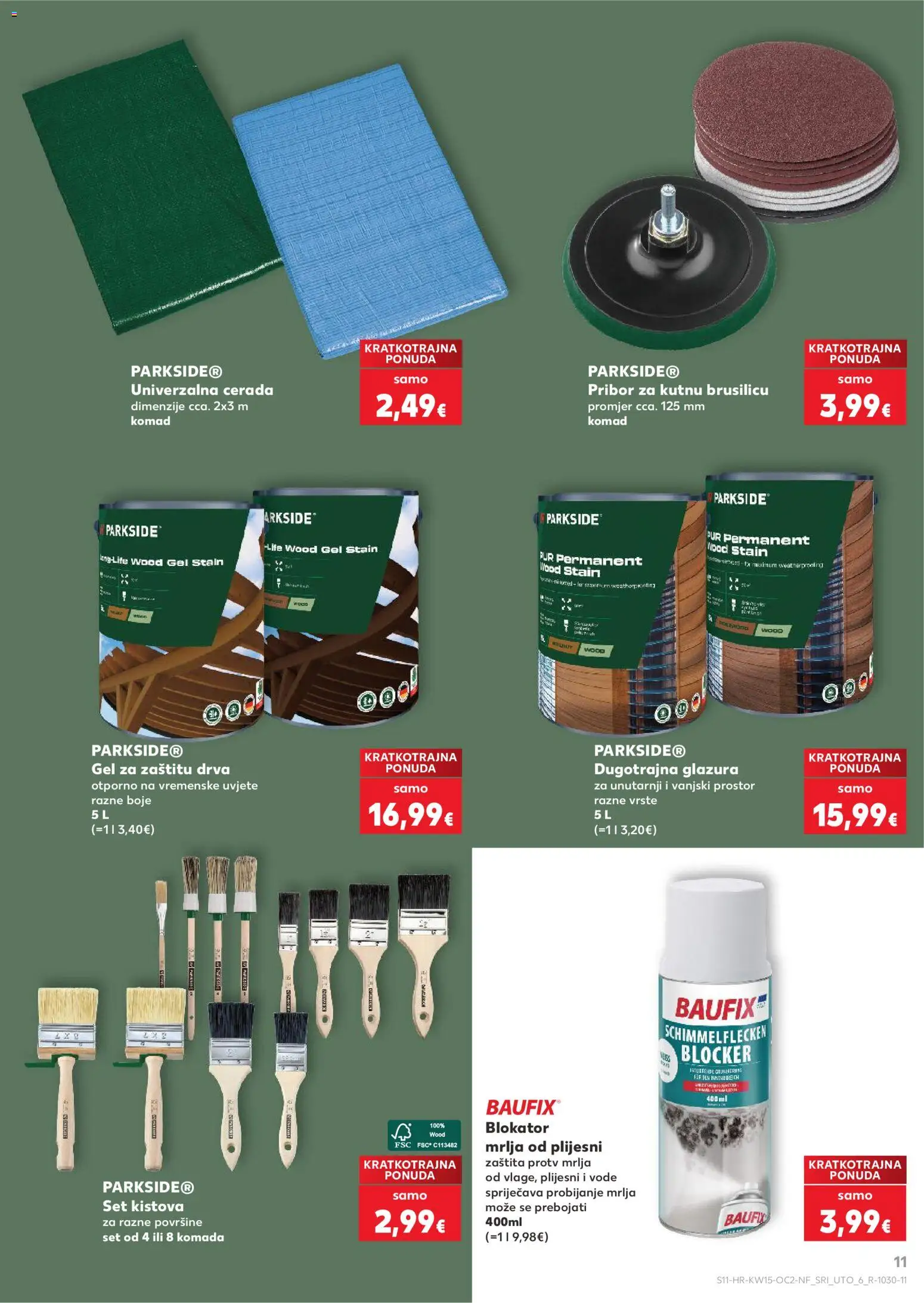 Kaufland katalog | vrijedi od 08.04.2026 | Stranica: 11 | Proizvodi: Parkside