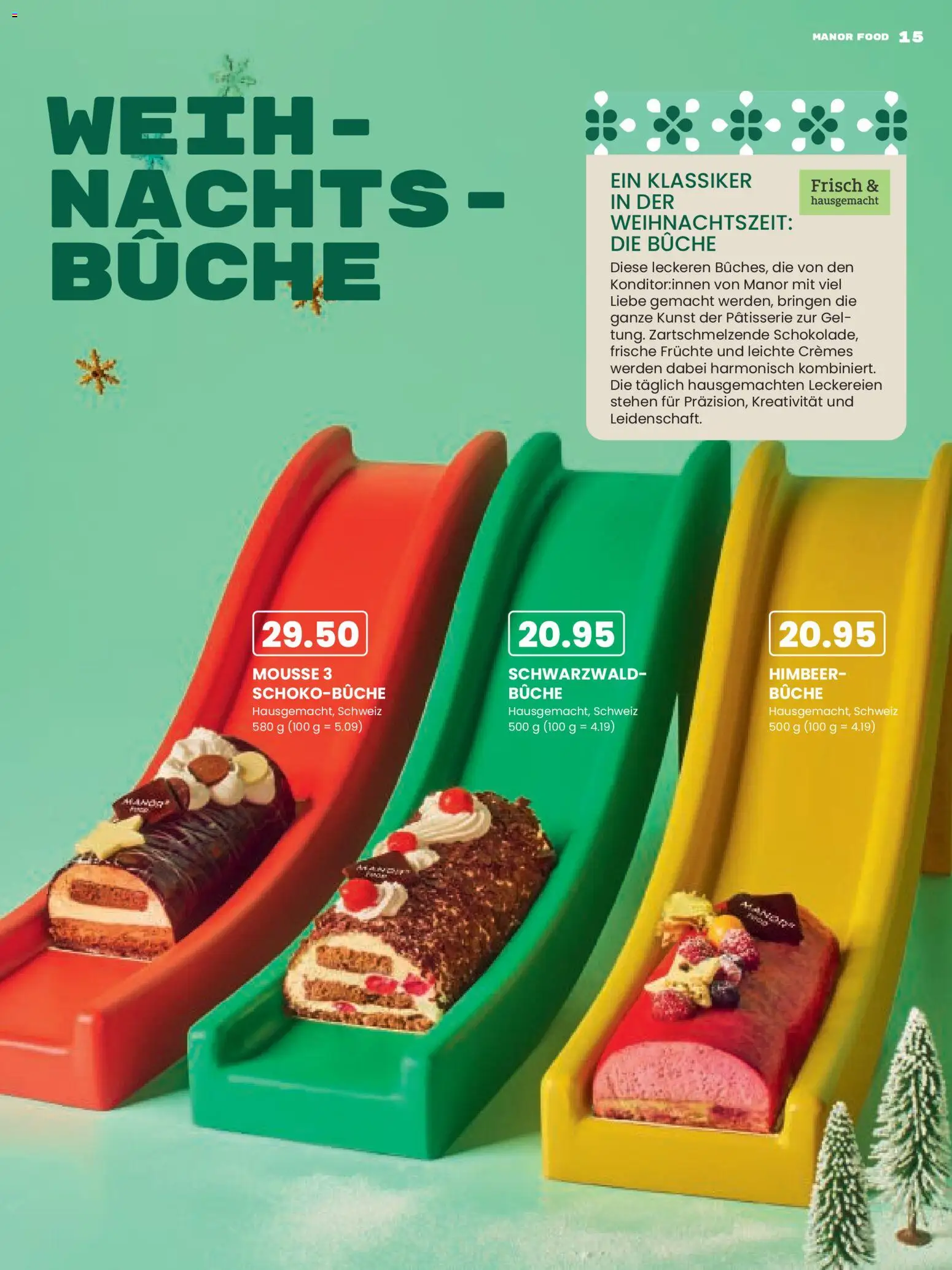 Manor Aktionen Frohes Fest für Grosse Kinder – gültig ab 09.12.2025 | Seite: 15 | Produkte: Früchte