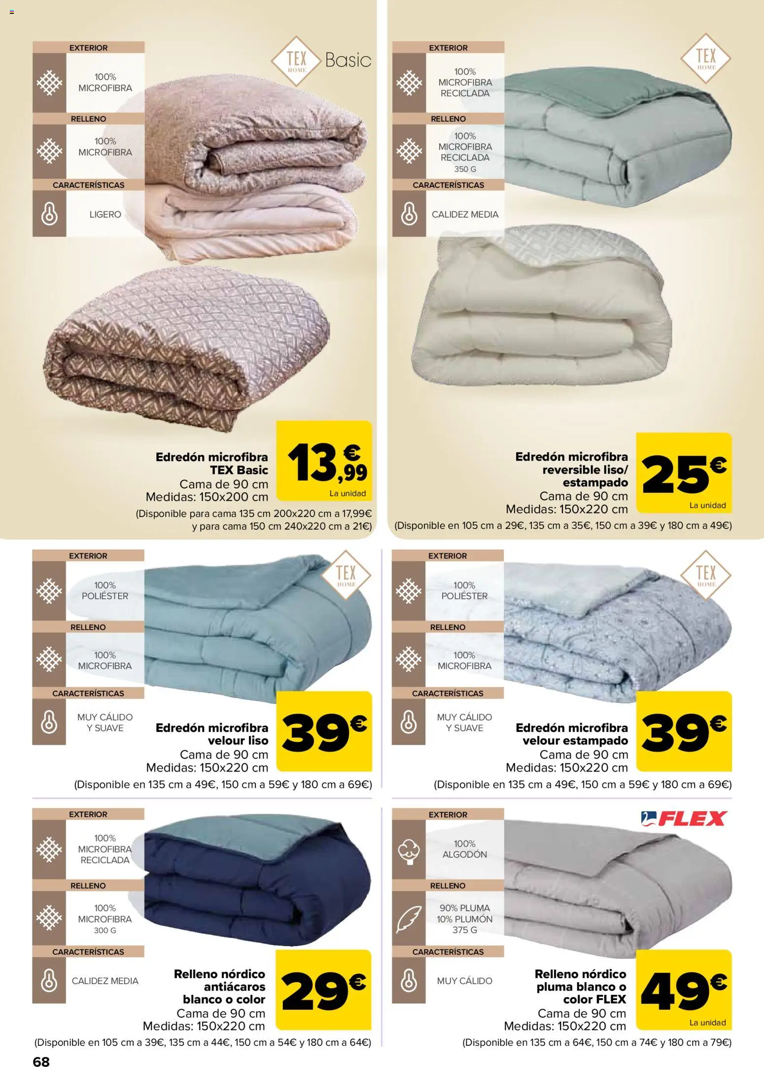 Carrefour folleto │ válido desde el 28.10.2025 | Página: 74 | Productos: Edredón, Cama