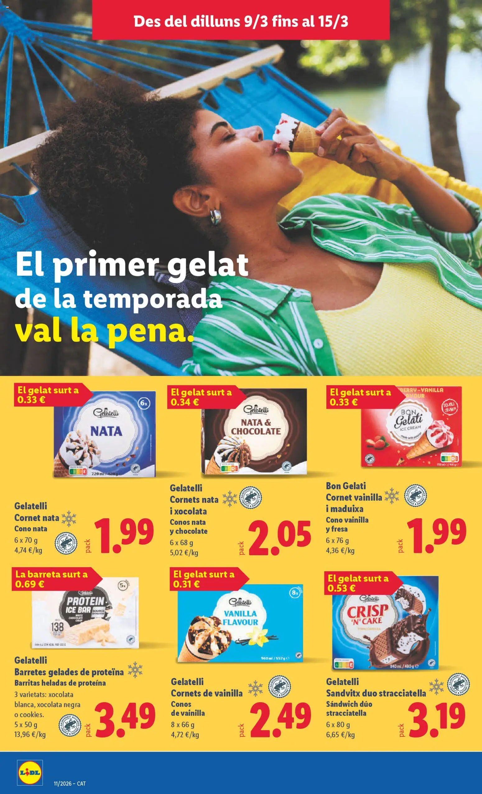 Lidl folleto │ válido desde el 09.03.2026 | Página: 20 | Productos: Chocolate