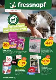Vorschau von dem Prospekt - Fressnapf Aktionen ab 31.07.2025