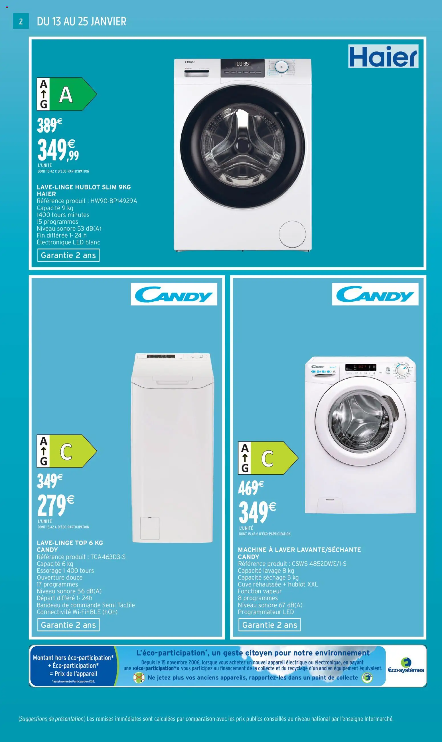 {H1} | Page: 2 | Produits: Machine à laver