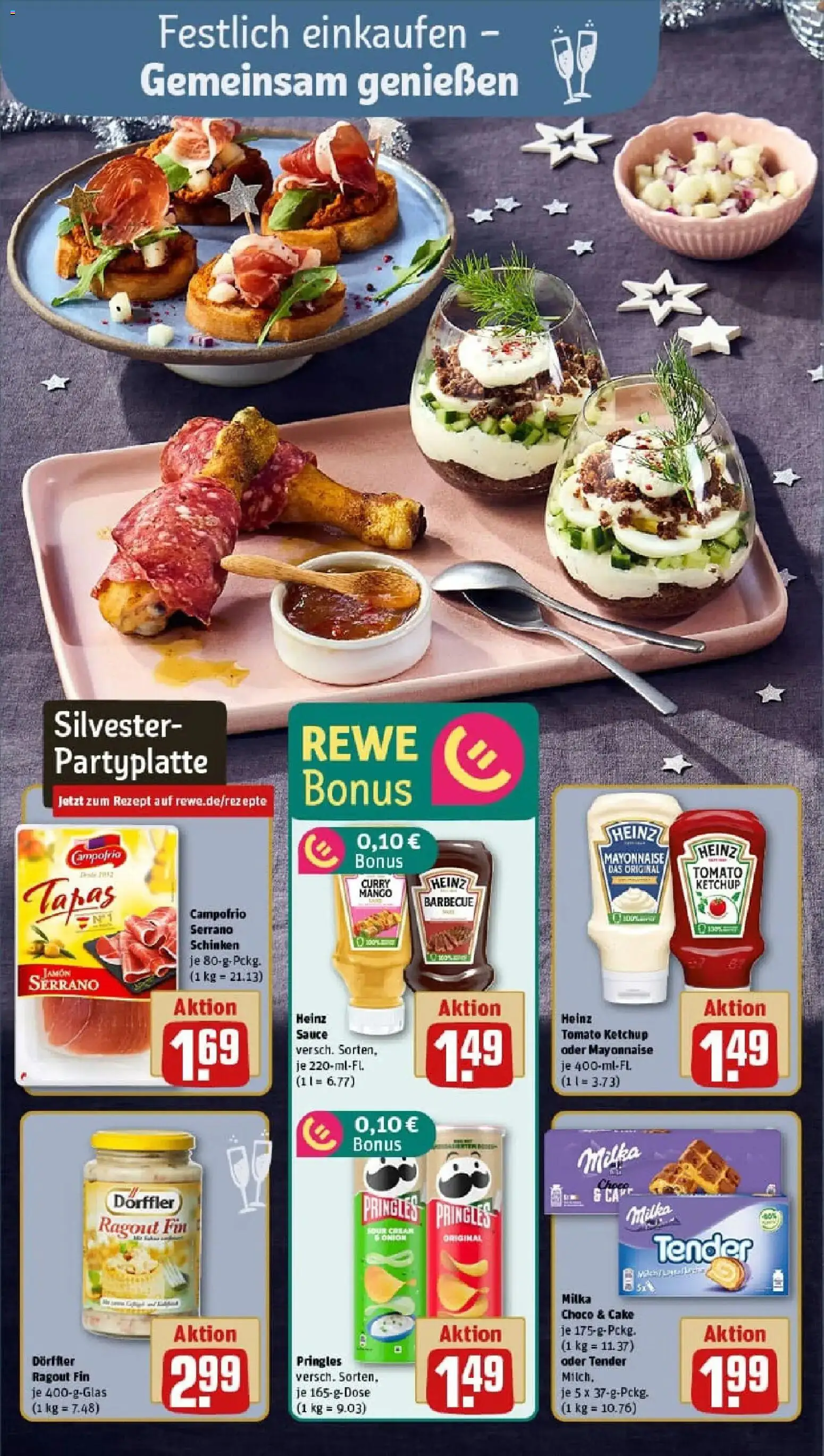 Rewe prospekt Eurasburg	 – gültig ab 22.12.2025 | Seite: 4 | Produkte: Mango, Schinken, Pringles, Ketchup