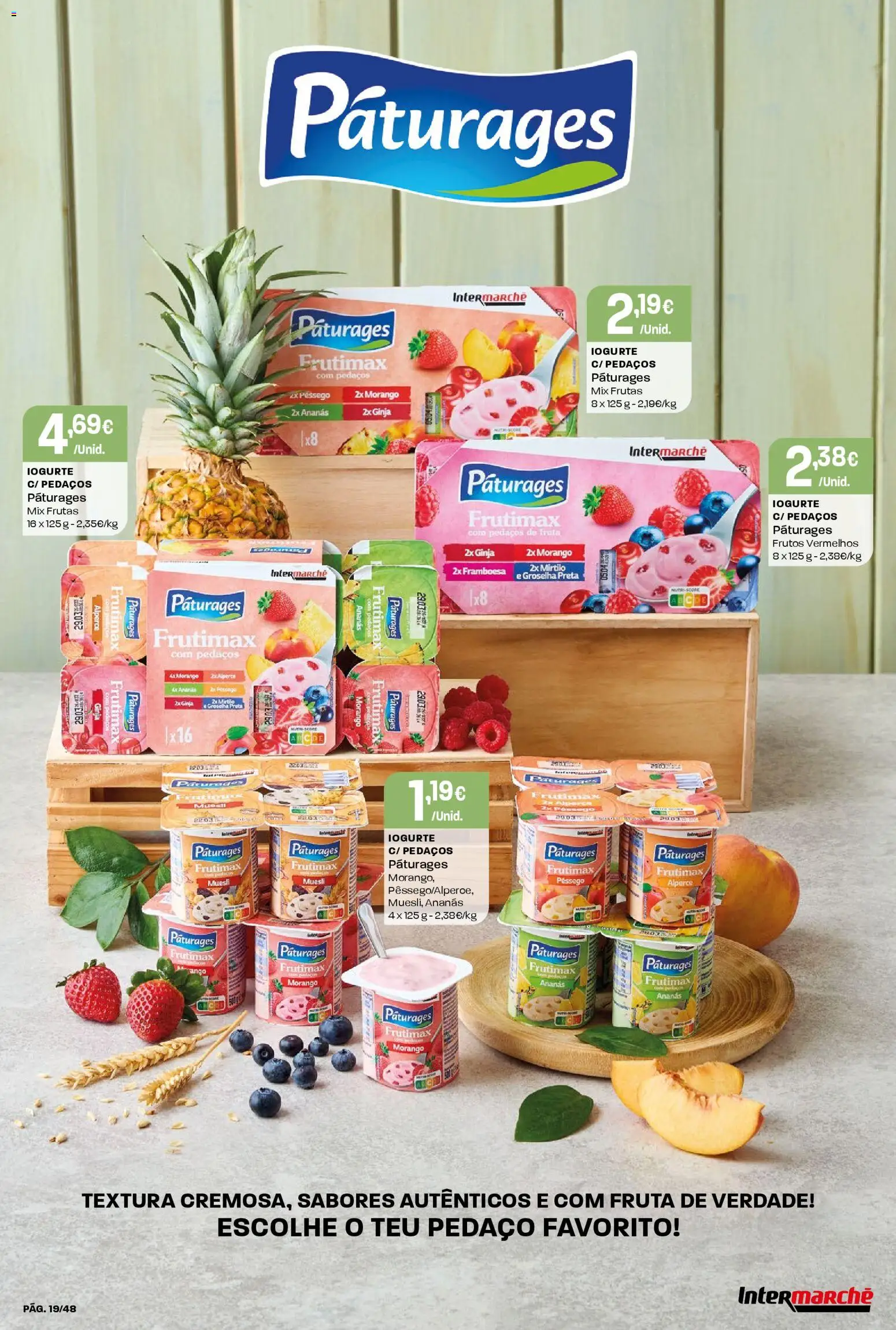 Intermarché folheto │ válido de 19.03.2026 | Página: 19 | Produtos: Iogurte