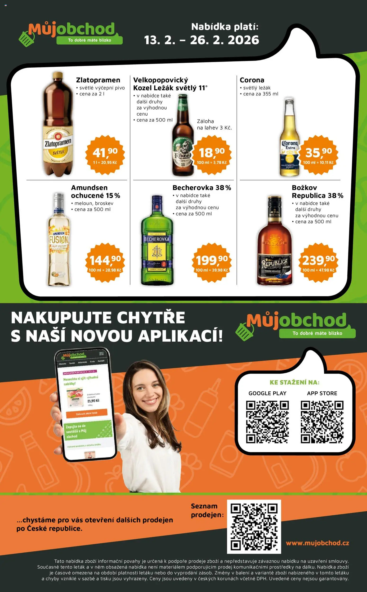 Můj obchod leták - Brand od 13.02.2026 | Strana: 4 | Produkty: Pivo Kozel, Kozel, Republica, Láhev