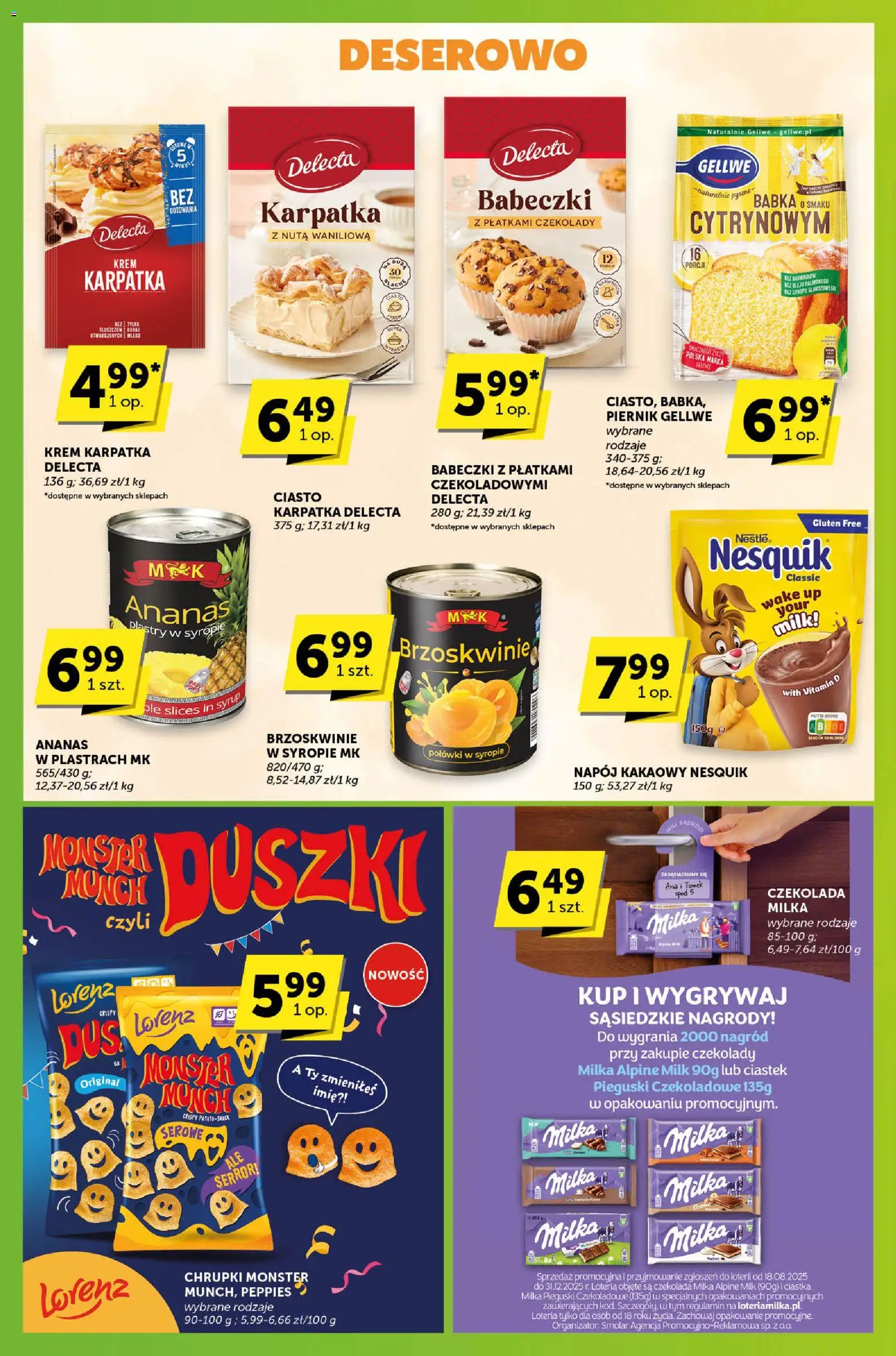 Groszek Gazetka - Sprawdź, co więcej od 30.10.2025 | Strona: 7 | Produkty: Chrupki, Czekolada, Ananas, Krem