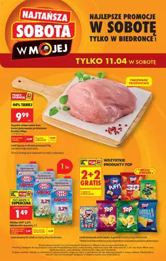 Pogląd oferty "Biedronka gazetka - Najtańsza sobota" - ważna od 11.04.2026