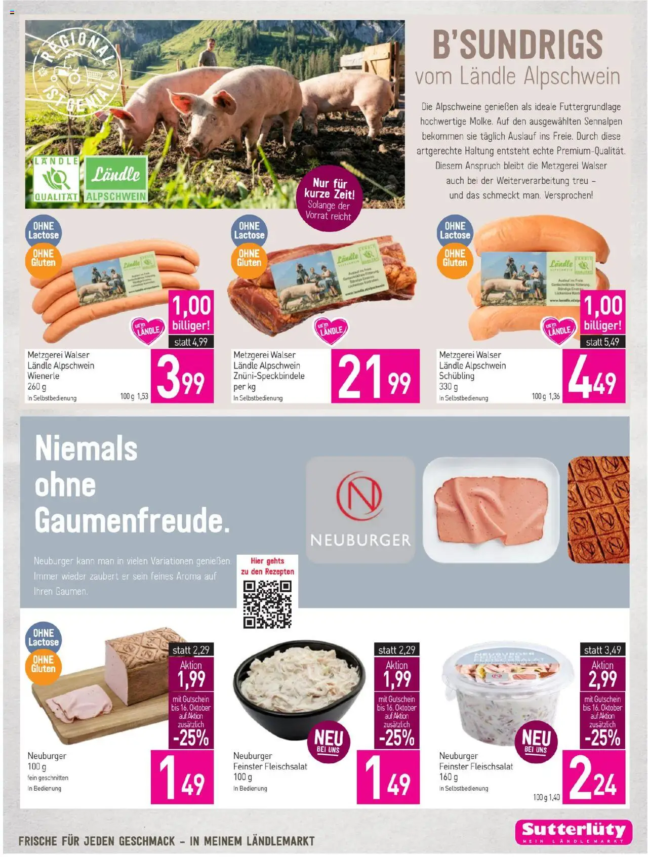 Sutterlüty Flugblatt gültig ab 09.10.2025 | Seite: 9