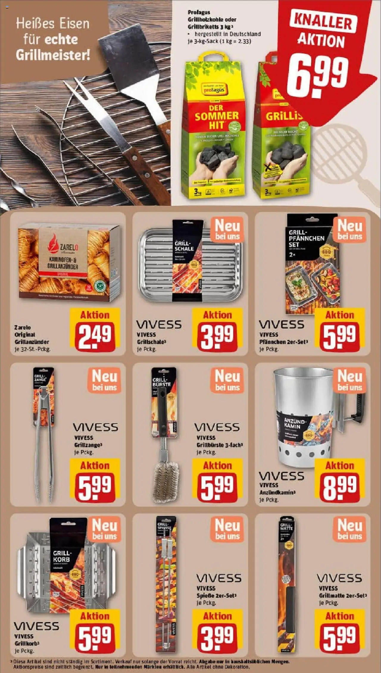 Rewe prospekt Manching	 - gültig ab dem 20.07.2025 | Seite: 19 | Produkte: Grill, Kamin, Korb, Bürste
