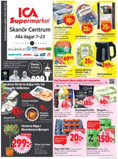 ICA Supermarket - Skanör - Förhandsvisning av reklamblad från butik ICA Supermarket aktuell från 23.03.2026