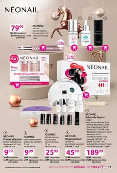 Pogląd oferty "Hebe Gazetka - Katalog" - ważna od 02.12.2025 | Strona: 15 | Produkty: Top, Starter, Cleaner, Lampa