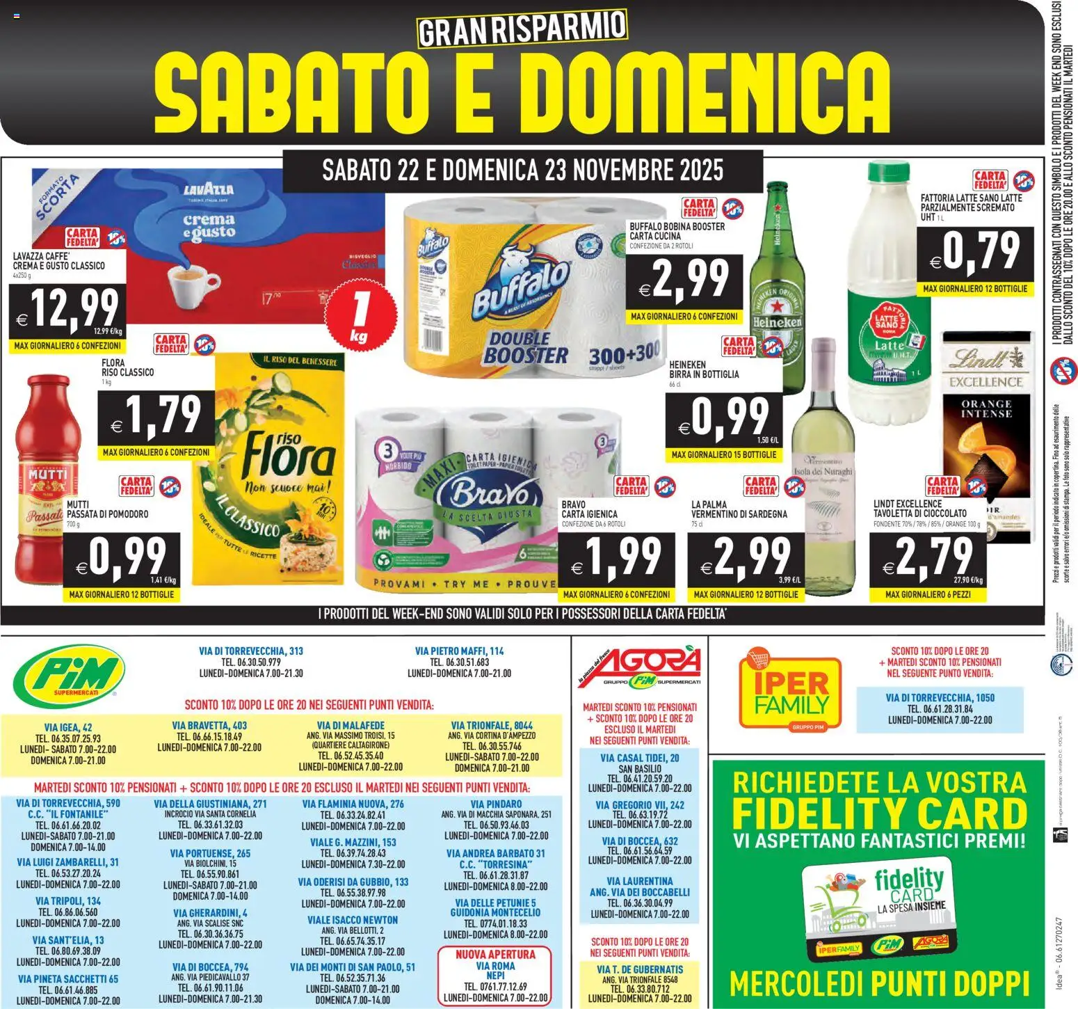 Volantino PIM Supermercati del 19.11.2025 | Pagina: 24 | Prodotti: Birra, Latte, Mutti, Bottiglia