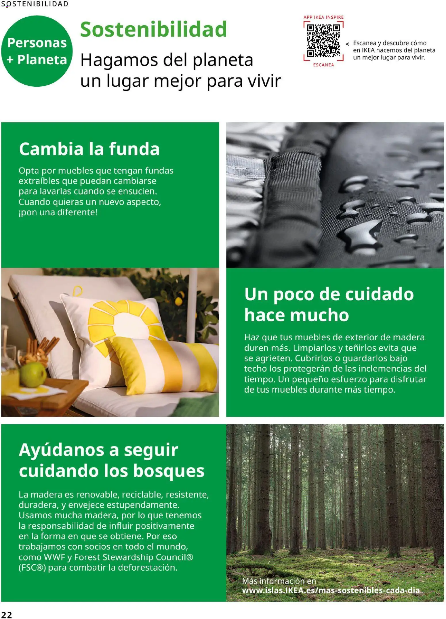 Catálogo IKEA Muebles de exterior │ válido desde el 10.12.2025 | Página: 22 | Productos: Muebles, Funda