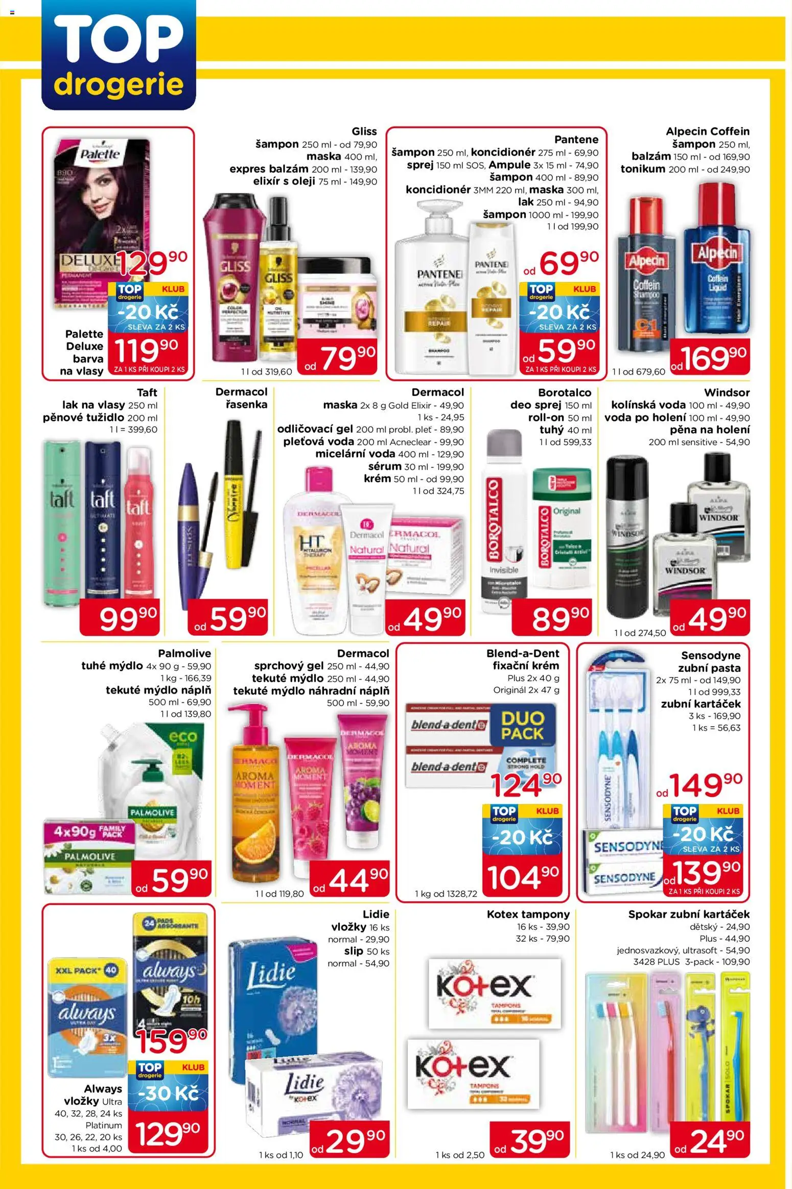 Top drogerie leták od 13.11.2025 | Strana: 2 | Produkty: Mýdlo, Zubní kartáček, Deluxe, Lak na vlasy
