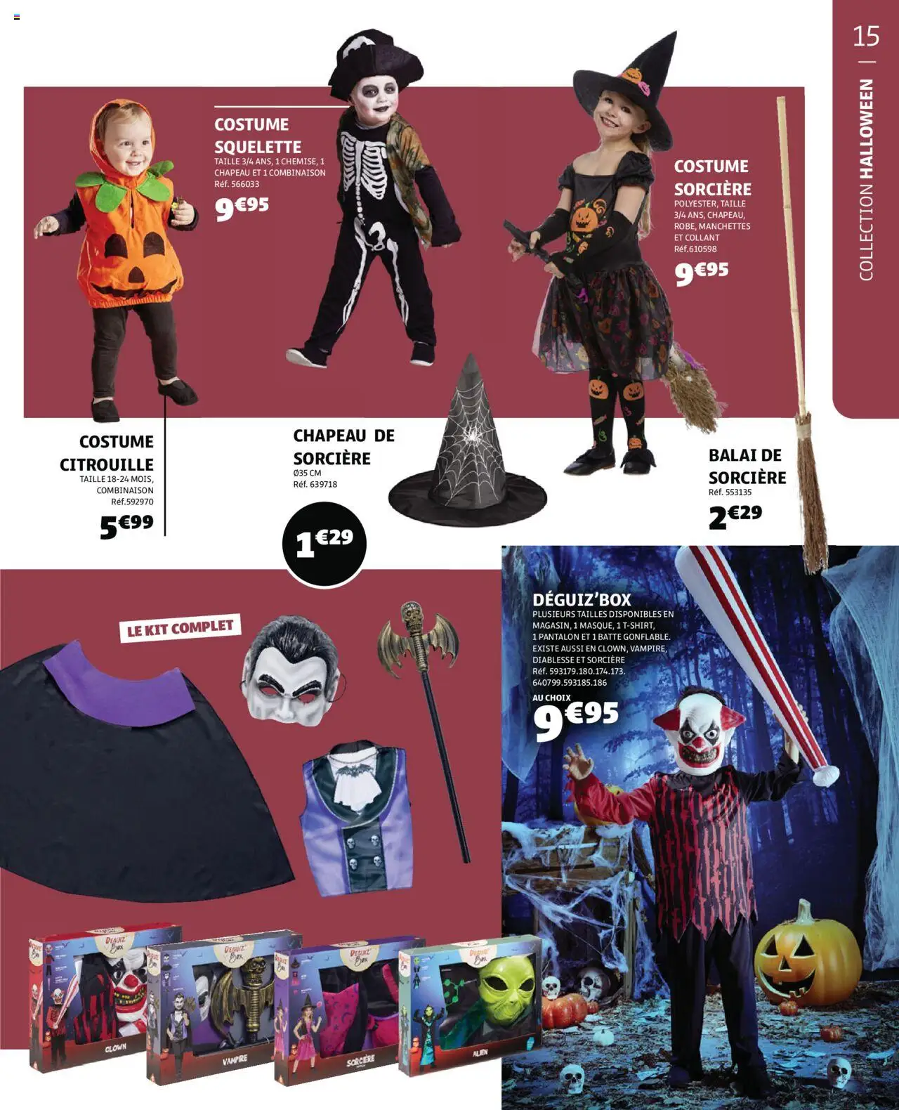 {H1} | Page: 15 | Produits: Balai, Combinaison, Costume, Chapeau