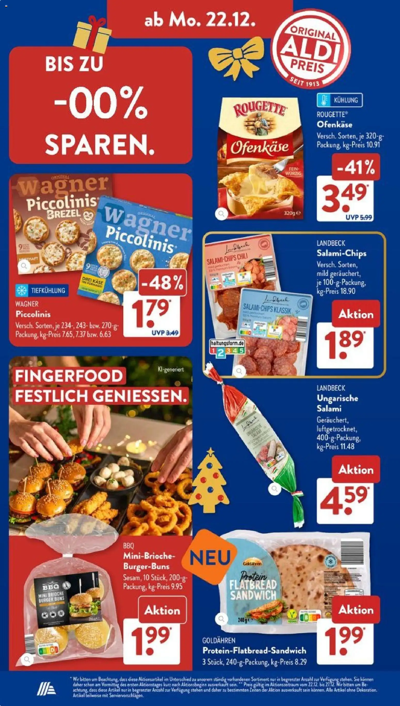 Aldi Süd Prospekt 	 – gültig ab 22.12.2025 | Seite: 12 | Produkte: Käse, Chili, Piccolinis, Salami