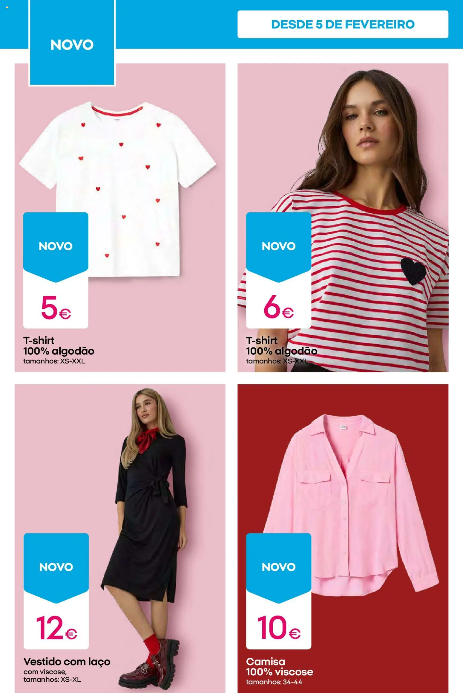 Pepco folheto │ válido de 12.02.2026 | Página: 8 | Produtos: Vestido, Algodão, Camisa