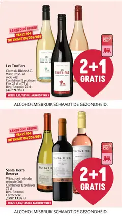 Delhaize folder week 17 - Voorbeeld van een folder van Delhaize, geldig van 23.04.2026 | Pagina: 35 | Producten: Fles, Wijn