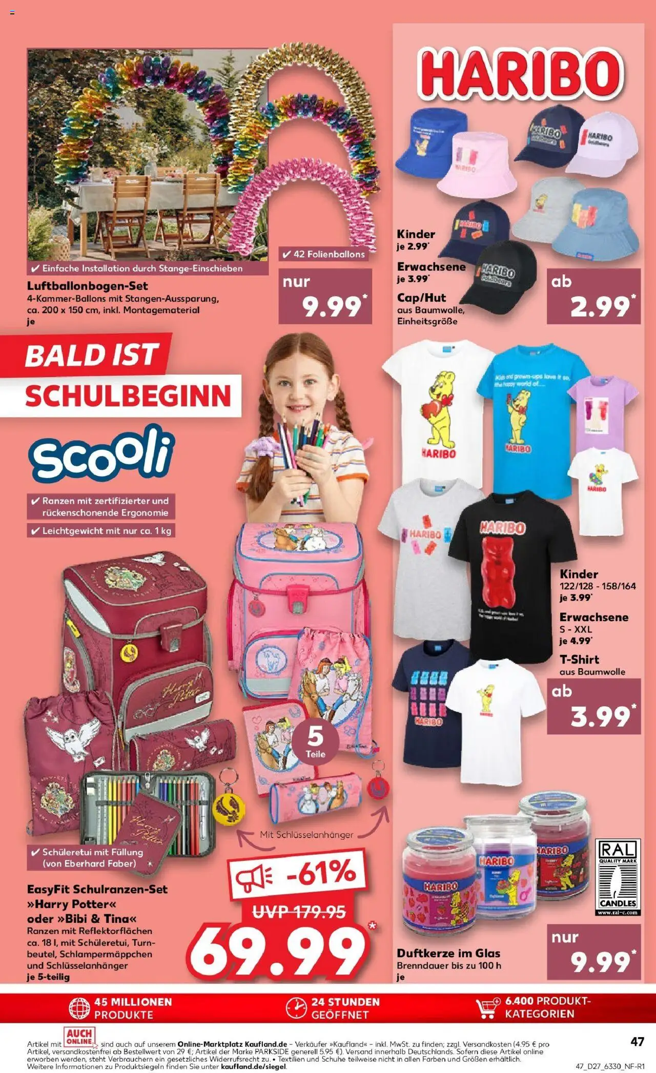 Kaufland prospekt Gütersloh	 - gültig ab dem 03.07.2025 | Seite: 47 | Produkte: T-Shirt, Haribo