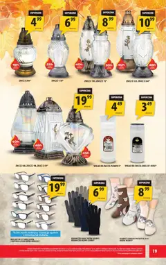 Pogląd oferty "Arhelan Gazetka" - ważna od 07.11.2025 | Strona: 19 | Produkty: Skarpety, Skarpety damskie, Rękawiczki, Okulary