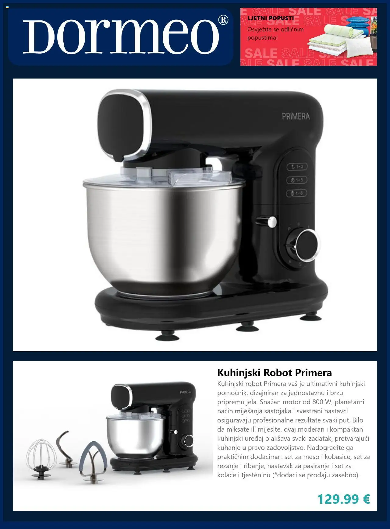 Dormeo Home katalog | vrijedi od 23.07.2025 | Stranica: 6 | Proizvodi: Robot, Primer, Meso