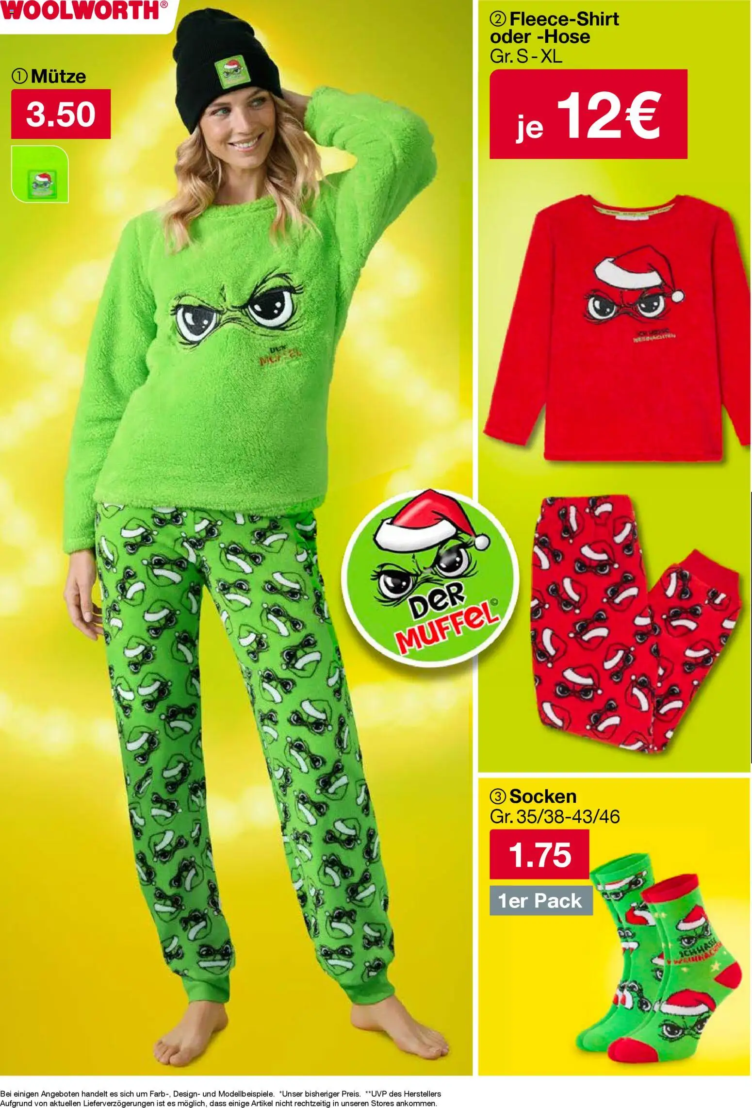 Woolworth  Flugblatt gültig ab 24.10.2025 | Seite: 2 | Produkte: Hose, Socken