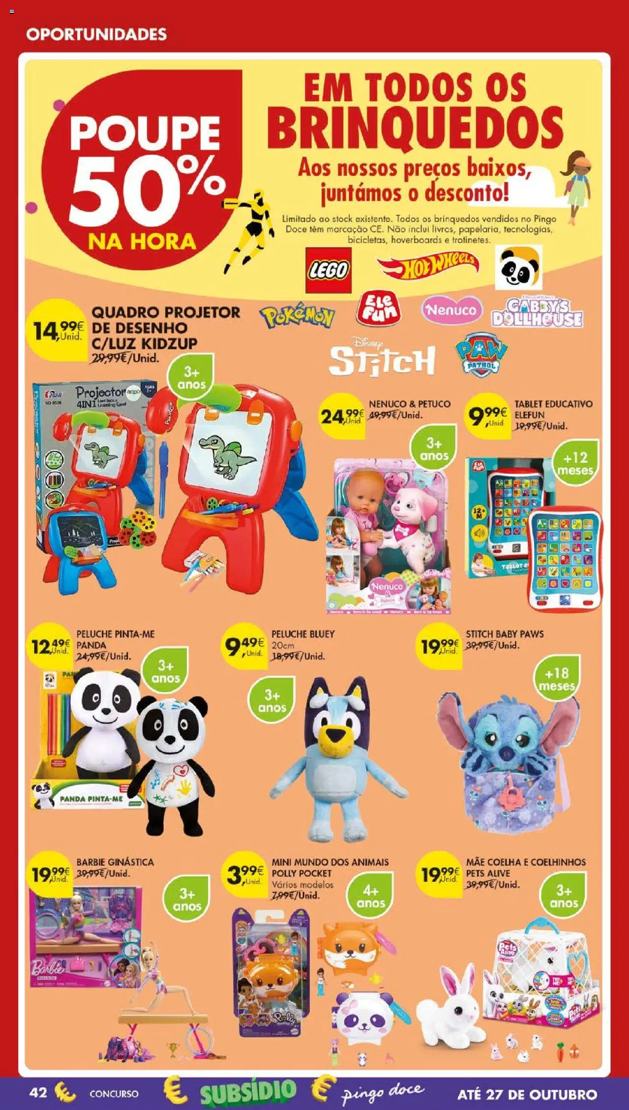 Pingo Doce folheto │ válido de 21.10.2025 | Página: 54 | Produtos: Quadro, Projetor, Tablet
