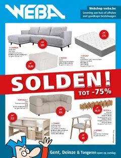 Weba folder - Voorbeeld van een folder van Weba, geldig van 02.01.2026