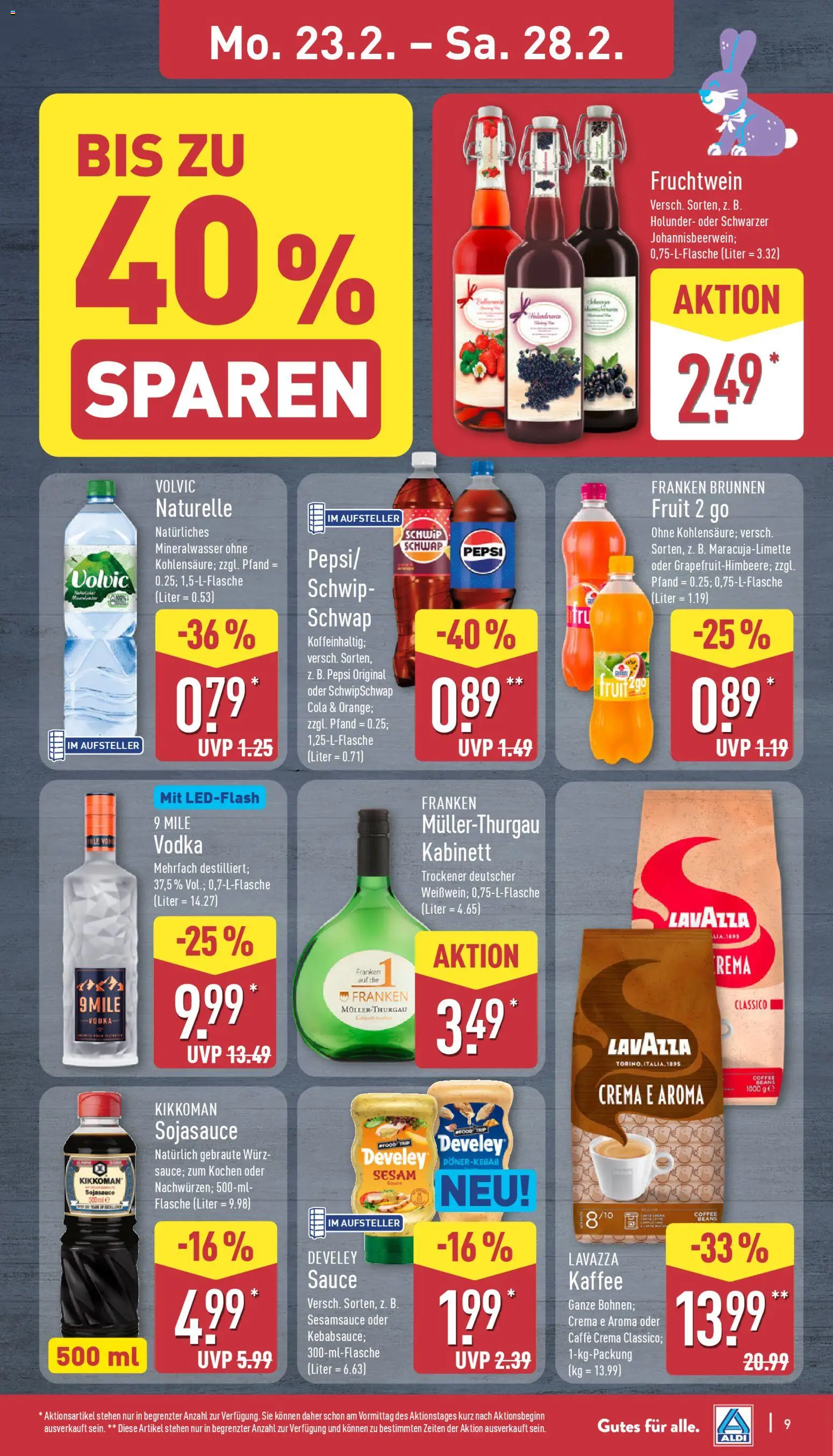 Aldi Prospekt 	 – gültig ab 23.02.2026 | Seite: 9