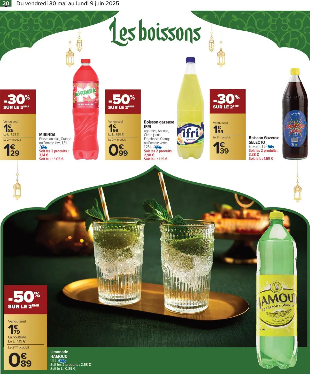  | Page: 22 | Produits: Citron, Fraise, Orange, Limonade