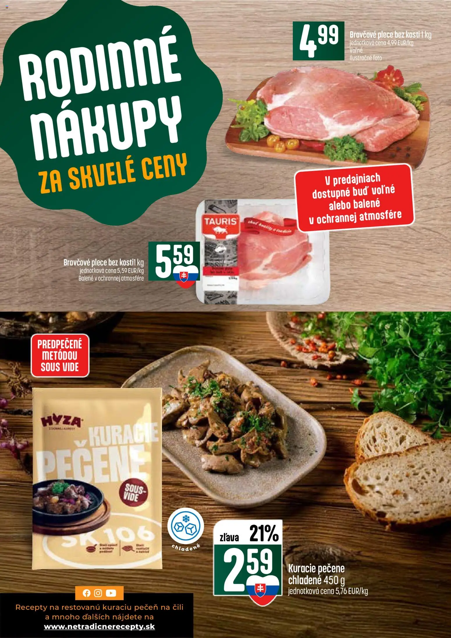 Nové COOP Jednota akcie – leták je platný od 15.01.2026 | Strana: 12 | Produkty: Bravčové plece