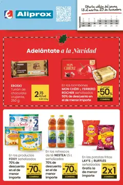 Vista previa Eroski - Adelántate a la Navidad válido desde el 13.11.2025
