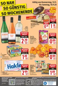 NP Discount Prospekt 	 ab 10.11.2025 gültig | Seite: 12 | Produkte: Rosewein, Orangen, Wein, Hut