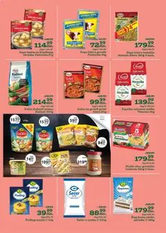 Univerexport katalog - pregled Univerexport kataloga - važi od 24.11.2025 | Strana: 12 | Proizvode: Šlag krem, Piletina, Nudle, Pavlaka