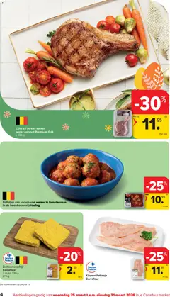 Carrefour market folder week 13 - Voorbeeld van een folder van Carrefour market, geldig van 25.03.2026 | Pagina: 4 | Producten: Schijf, Grill, Peper