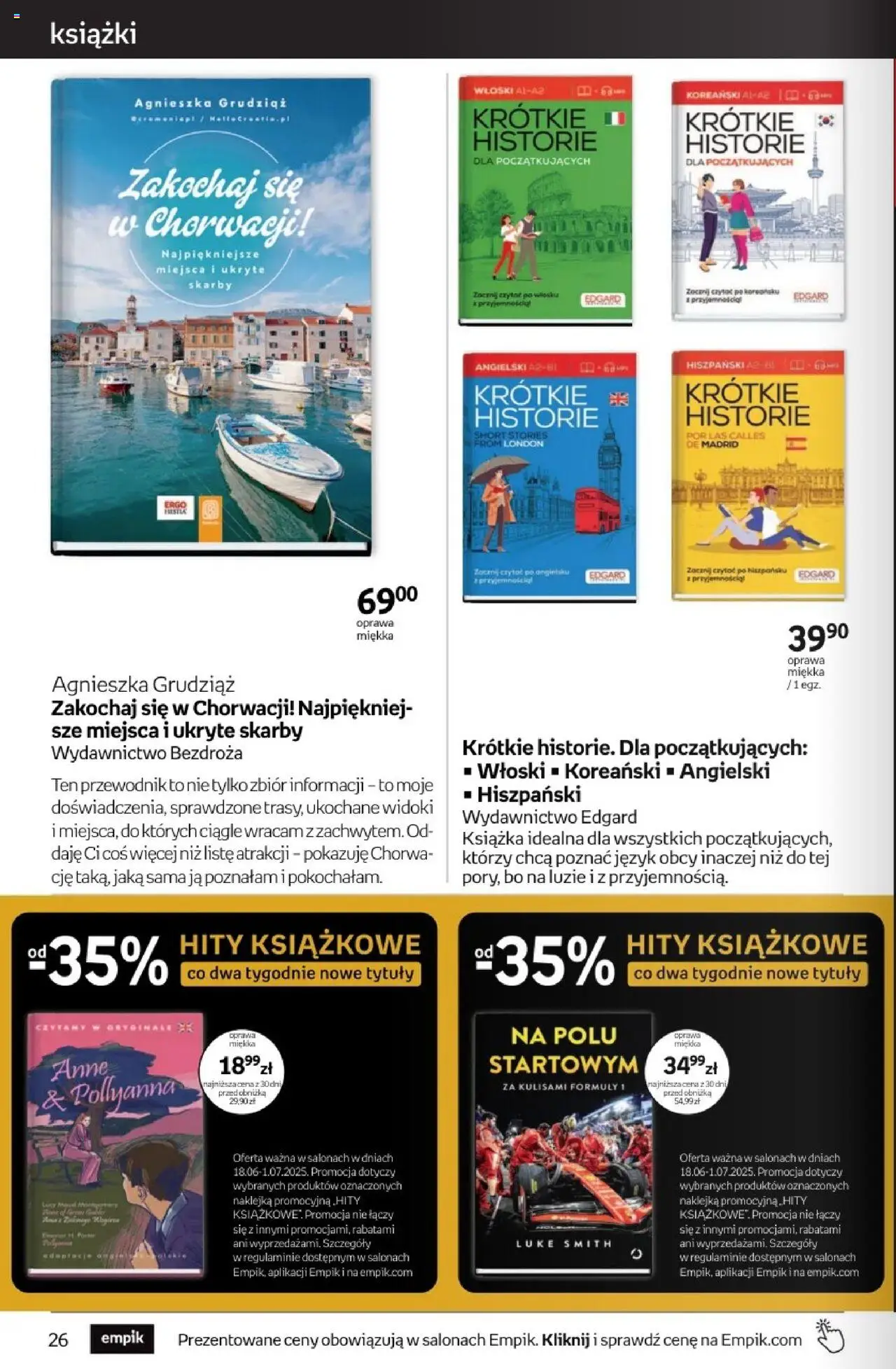 Empik promocje od 18.06.2025 | Strona: 26 | Produkty: Por, Książki