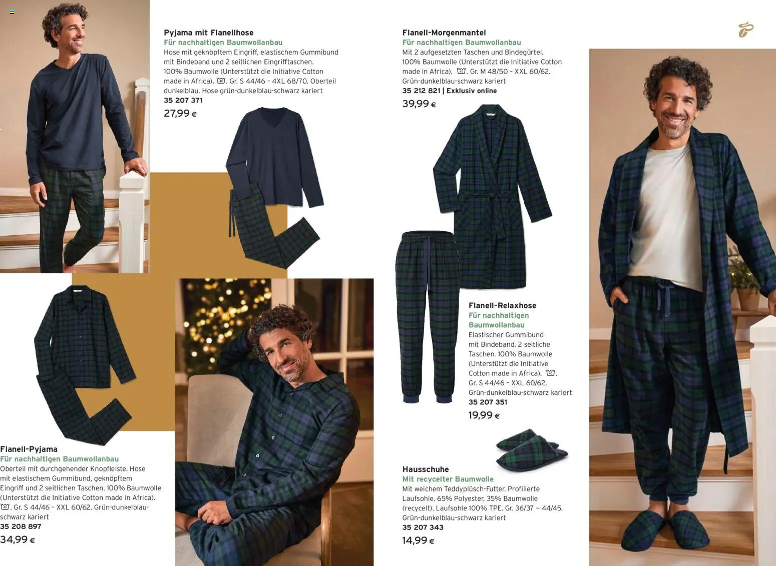 Tchibo Eduscho  Tchibo Magazin gültig ab 12.11.2025 | Seite: 21 | Produkte: Hose, Pyjama, Hausschuhe