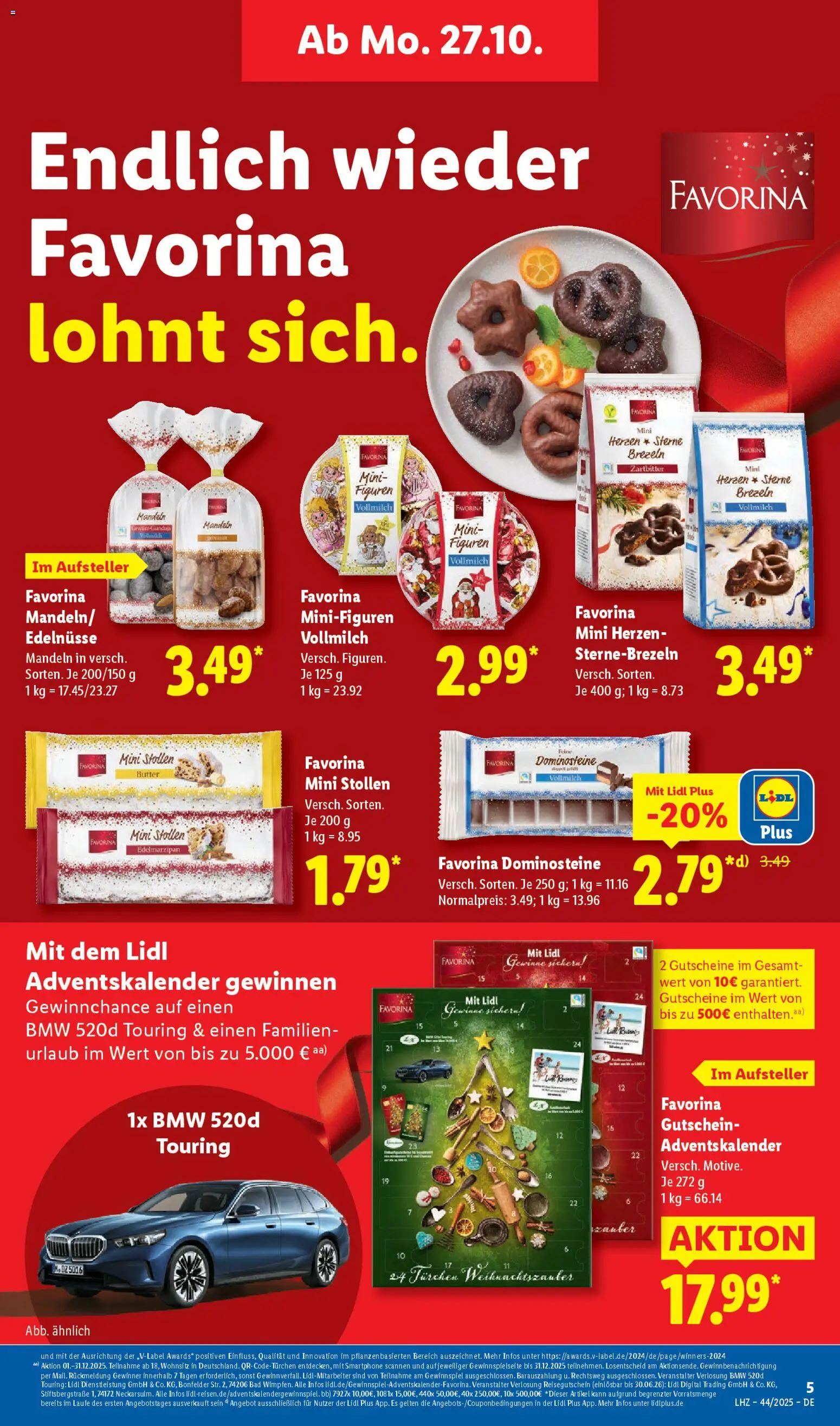Lidl Prospekt Holzminden – gültig ab 27.10.2025 | Seite: 13 | Produkte: Butter, Bad, Mandeln, Smartphone