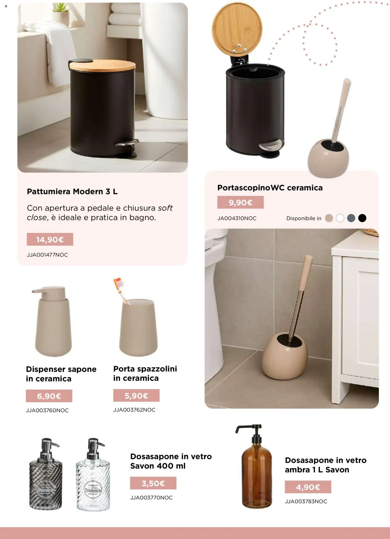 Volantino Kasanova del 20.03.2026 | Pagina: 21 | Prodotti: Sapone, Pattumiera