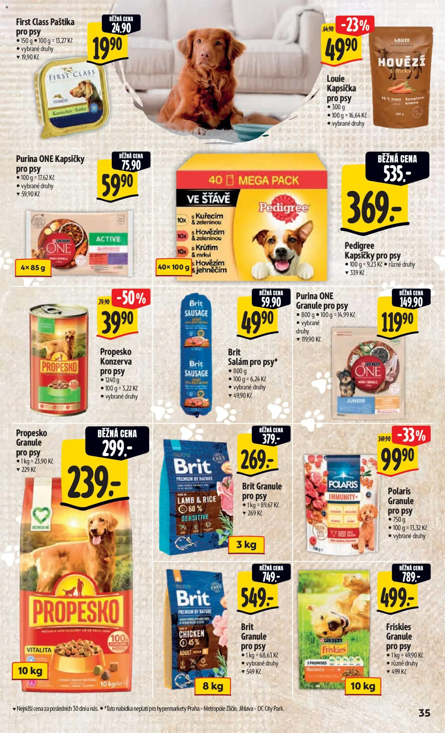 Albert leták - Hypermarket od 11.03.2026 | Strana: 43 | Produkty: Hovězí, Granule pro psy, Purina, Pedigree