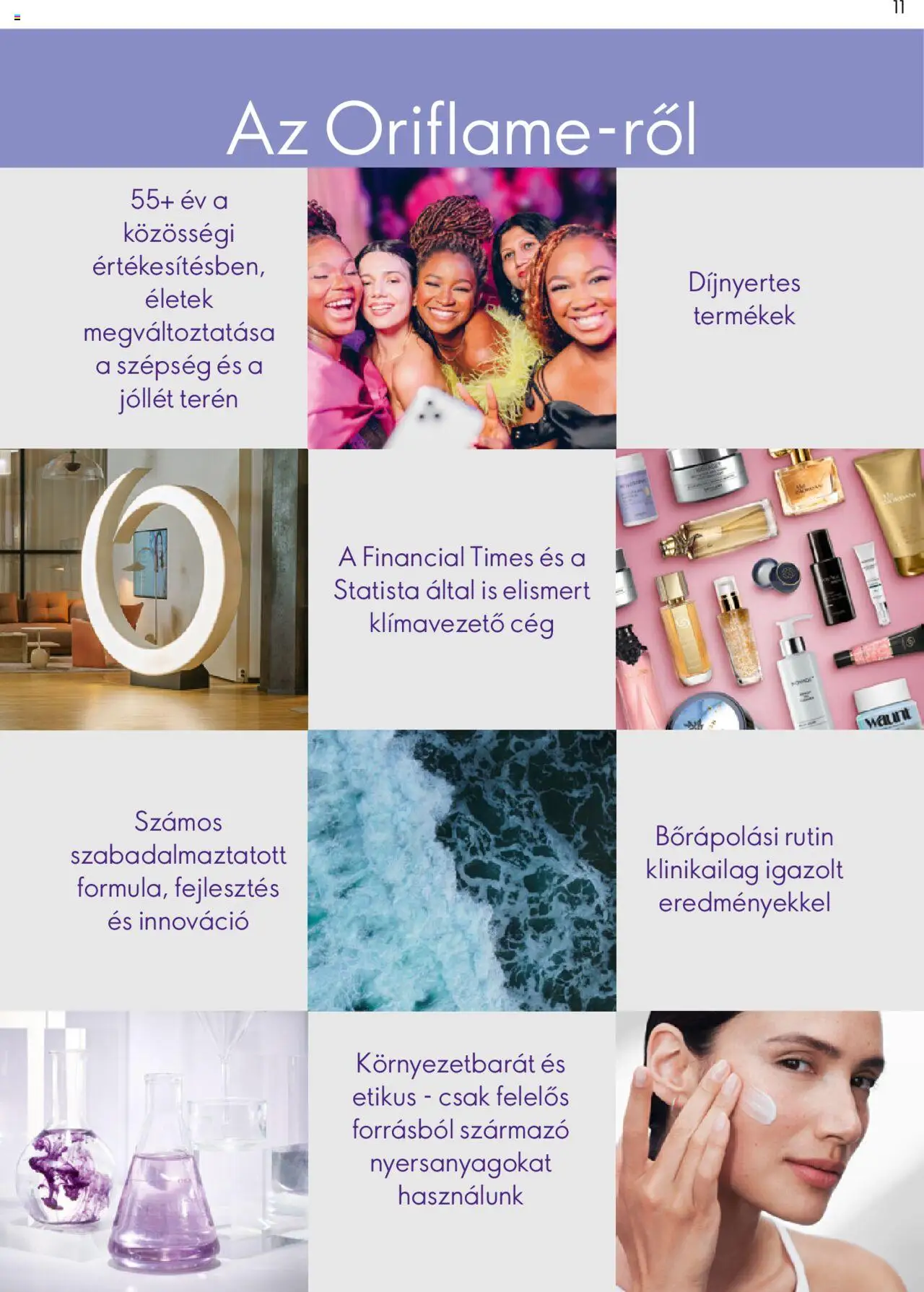 Oriflame akciós ujság - amely érvényes a következő dátumtól: 28.04.2024 | Oldal: 11